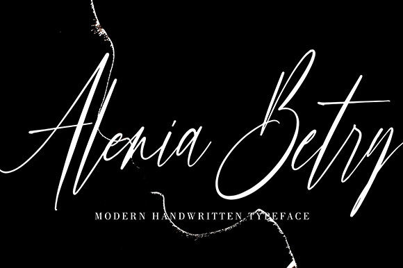 Alenia Betry: A Font for Elegant Branding