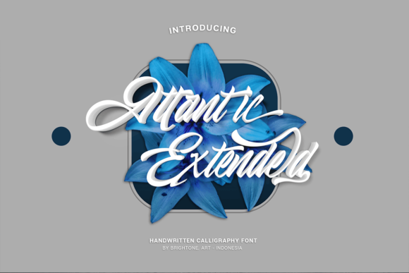 Atlantic Extended Font for Web Design