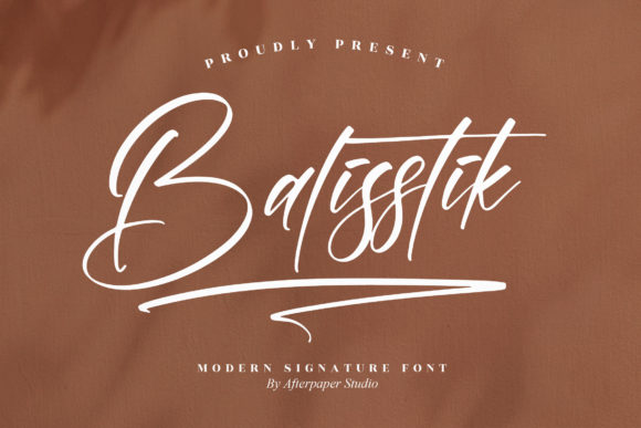 Balisstik Font for Editorial Design