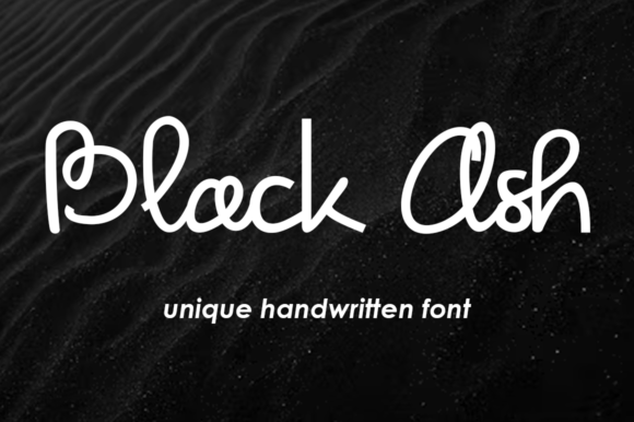 Black Ash Font for Web Design