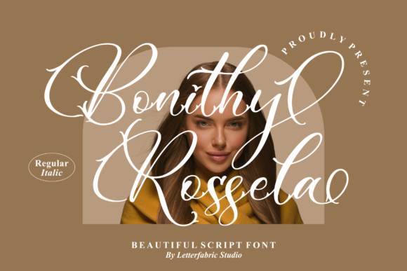 Bonithy Rossela Font for Business Branding
