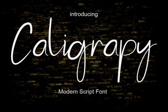 Caligrapy Font for Creative Campaigns