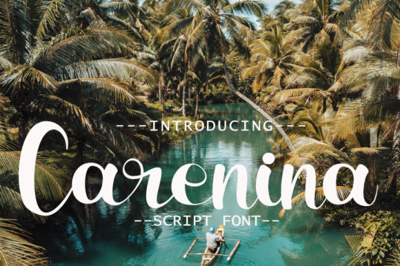 Carenina: A Script Font for Elegant Design