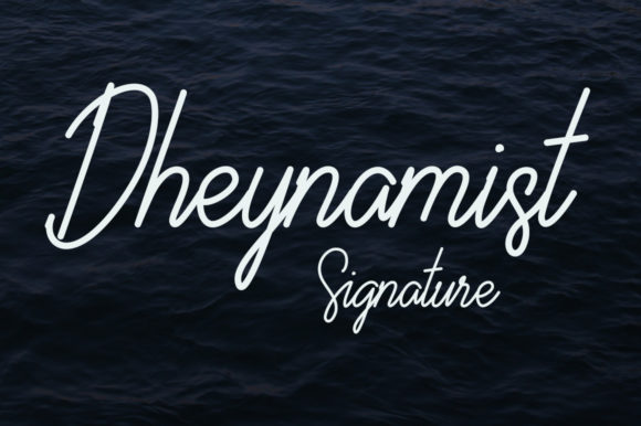 Dheynamist Font for Business Branding
