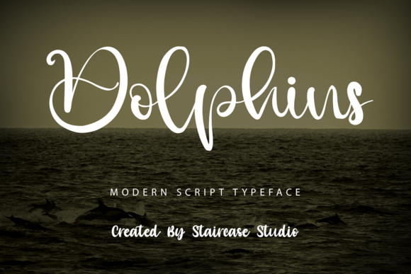 Dolphins Font for Creative Projects