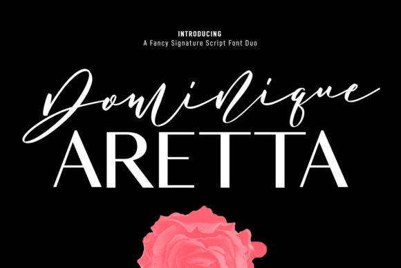 Dominique Aretta Font for Creative Branding