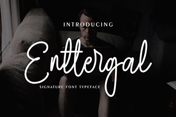 Enttergal: Elegant Script Font for Business