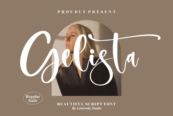 Gelista Font for Web Design