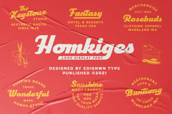 Homkiges Font for Creative Campaigns