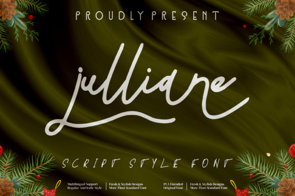 Julliane Font for Elegant Design