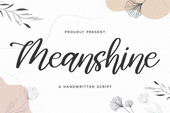 Meanshine Font for Creative Brands