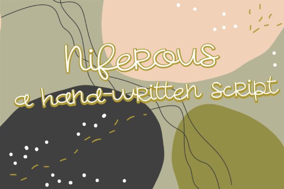 Niferous Font for Creative Design