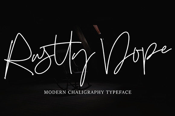 Rustty Dope Font for Elegant Branding