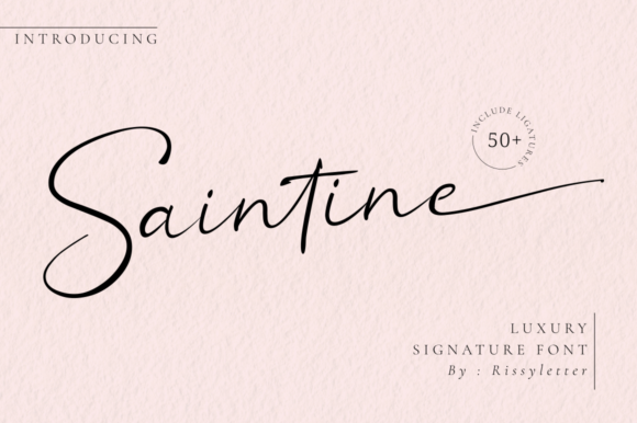 Saintine Font for Professional Branding