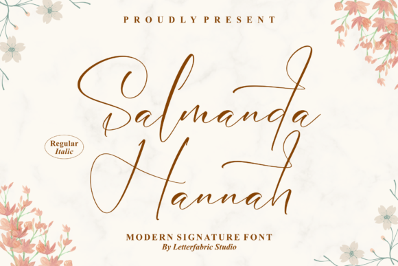 Salmanda Hannah Font for Web Design