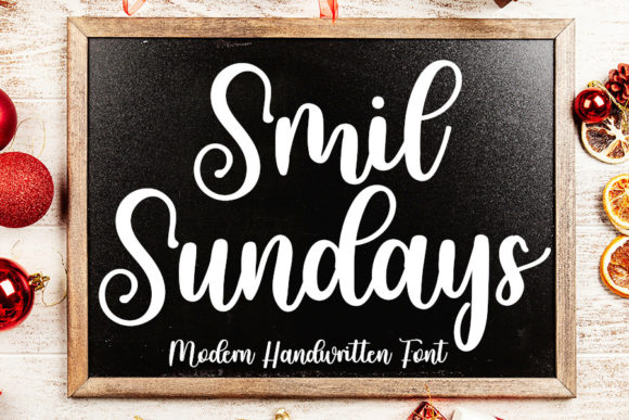 Smile Sundays Font for Web Design