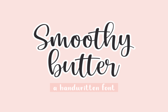 Smoothy Butter Font for Creative Makers