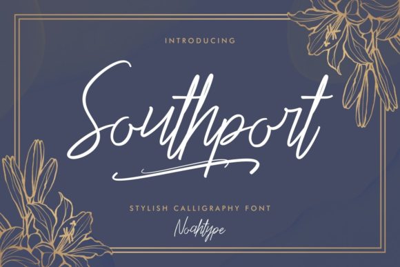 Southport Font: Elegant Script for Web Design