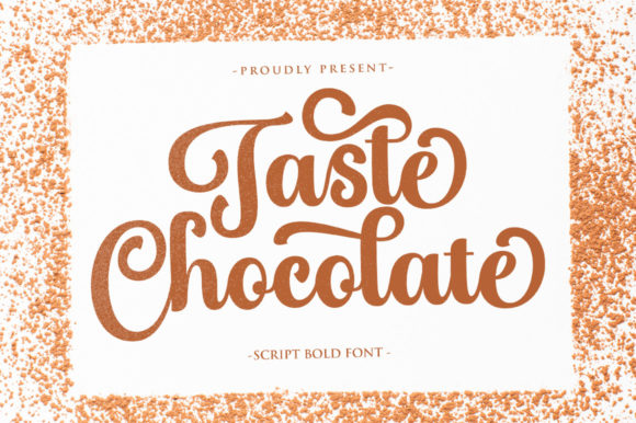 Taste Chocolate Font for Elegant Branding
