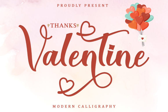 Thanks Valentine Font Review